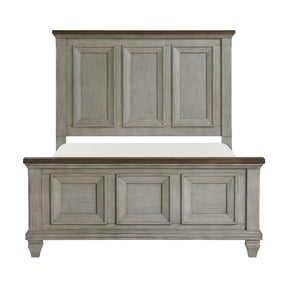 Renton Antique Gray/Brown California King Bed by Homelegance at Eve Furniture