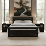 Repos Black Queen Bed by Zuomod at Eve Furniture