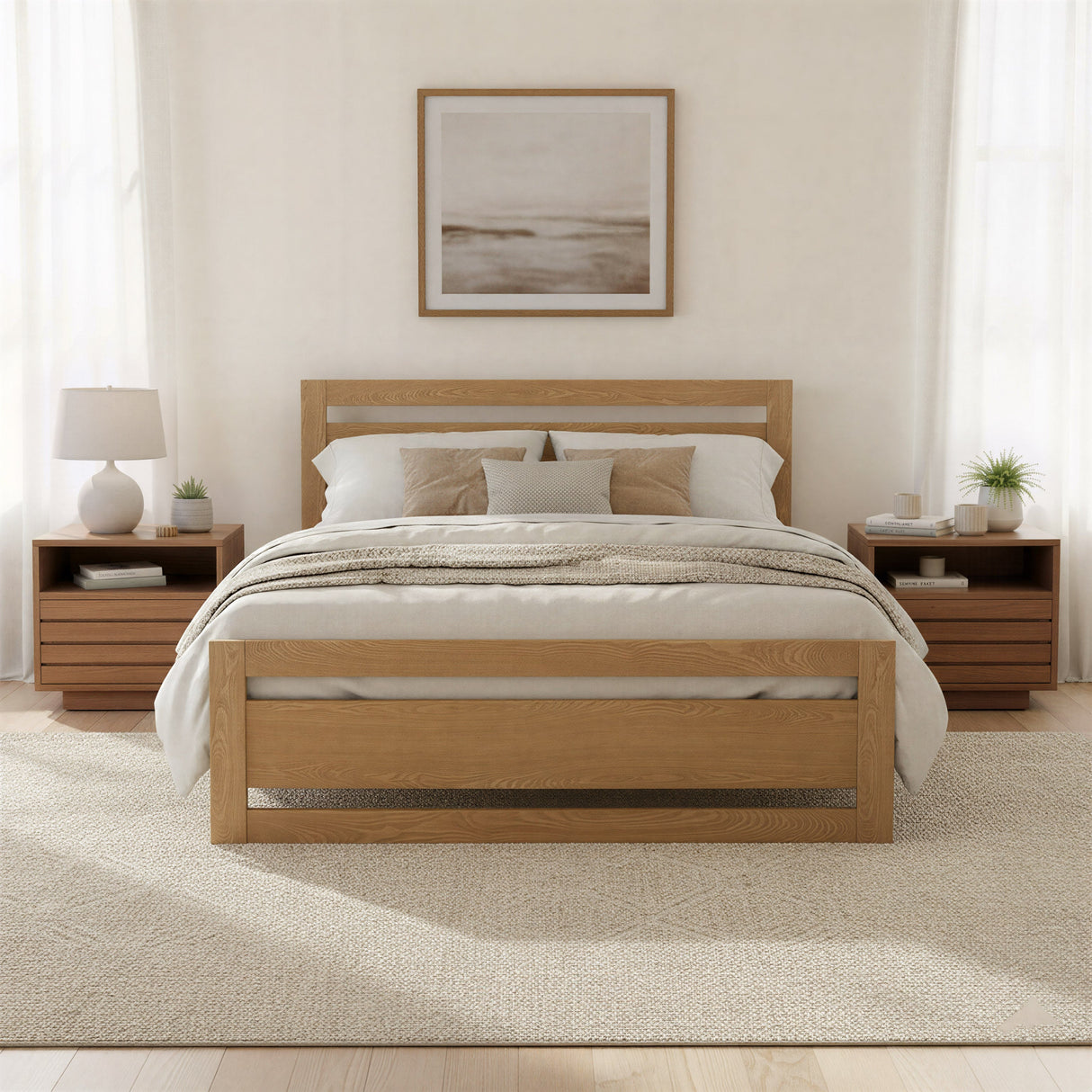 Repos Brown Queen Bed by Zuomod at Eve Furniture