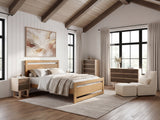 Repos Brown Queen Bed by Zuomod at Eve Furniture