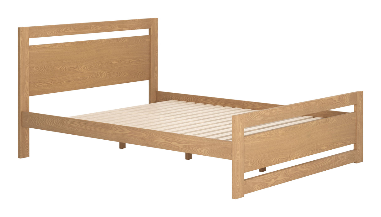 Repos Brown Queen Bed by Zuomod at Eve Furniture