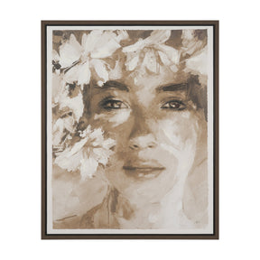 Repose by Mercana Studio Hand-Embellished Textured Framed Canvas Artwork by Mercana at Eve Furniture