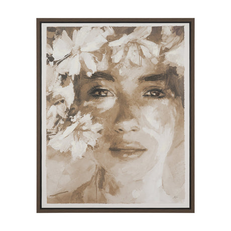 Repose by Mercana Studio Hand-Embellished Textured Framed Canvas Artwork by Mercana at Eve Furniture