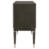Reseda Ash Brown 4-Door Dining Sideboard Server by Coaster at Eve Furniture
