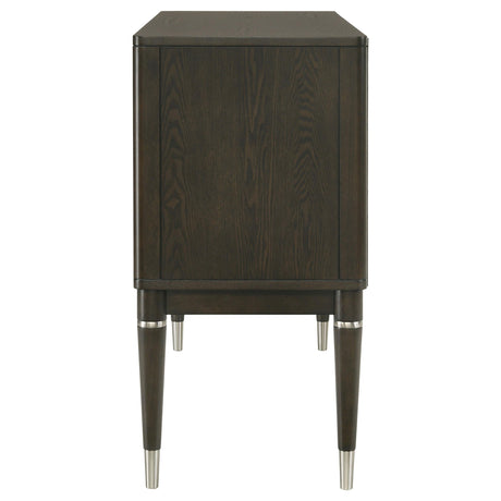 Reseda Ash Brown 4-Door Dining Sideboard Server by Coaster at Eve Furniture
