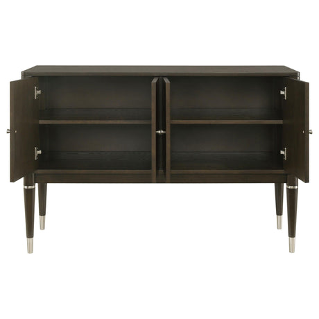 Reseda Ash Brown 4-Door Dining Sideboard Server by Coaster at Eve Furniture