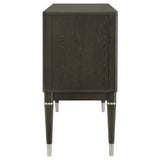 Reseda Ash Brown 4-Door Dining Sideboard Server by Coaster at Eve Furniture