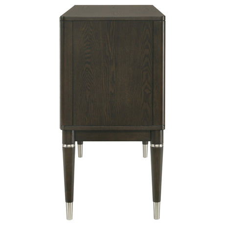 Reseda Ash Brown 4-Door Dining Sideboard Server by Coaster at Eve Furniture