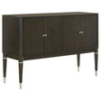 Reseda Ash Brown 4-Door Dining Sideboard Server by Coaster at Eve Furniture