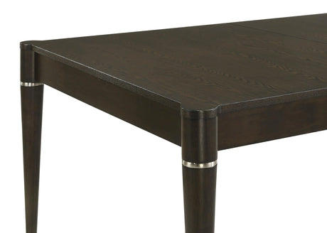 Reseda Ash Brown Extendable Dining Table by Coaster at Eve Furniture