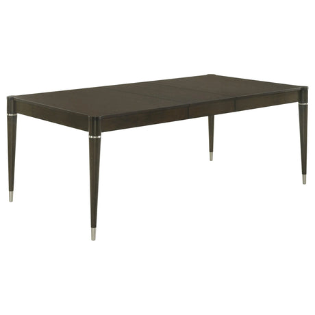 Reseda Ash Brown Extendable Dining Table by Coaster at Eve Furniture