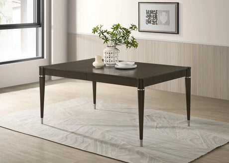 Reseda Ash Brown Extendable Dining Table by Coaster at Eve Furniture