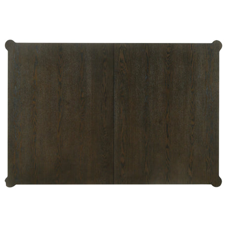 Reseda Ash Brown Extendable Dining Table by Coaster at Eve Furniture