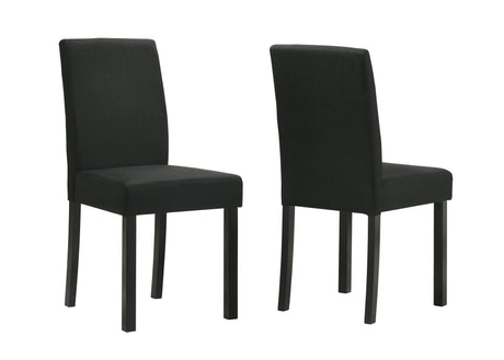 Resia Black Dining Set by Crown Mark at Eve Furniture