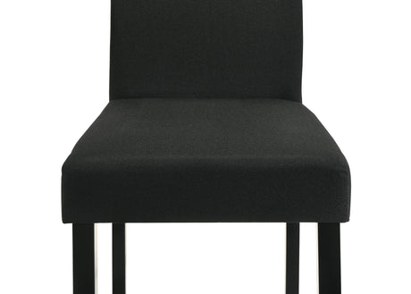 Resia Black Dining Chair, Set of 4 by Crown Mark at Eve Furniture