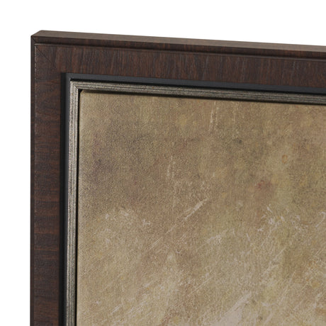 Resilient Bloom by Mercana Studio Hand-Embellished Textured Framed Canvas Artwork by Mercana at Eve Furniture