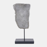 Resin, 18" Face On Stand, Gray