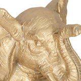 Resin, S/3, 8"h, Yoga Elephants, Gd