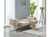 Resital Beige 4-pieces Livingroom Set by Furnia at Eve Furniture