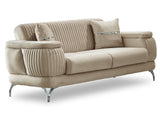 Resital Beige 4-pieces Livingroom Set by Furnia at Eve Furniture