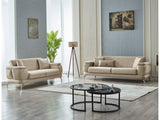 Resital Beige 4-pieces Livingroom Set by Furnia at Eve Furniture