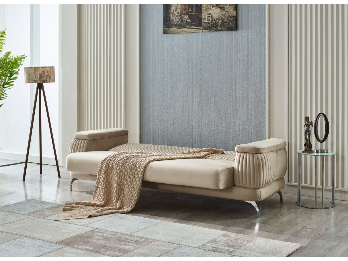 Resital Beige 4-pieces Livingroom Set by Furnia at Eve Furniture
