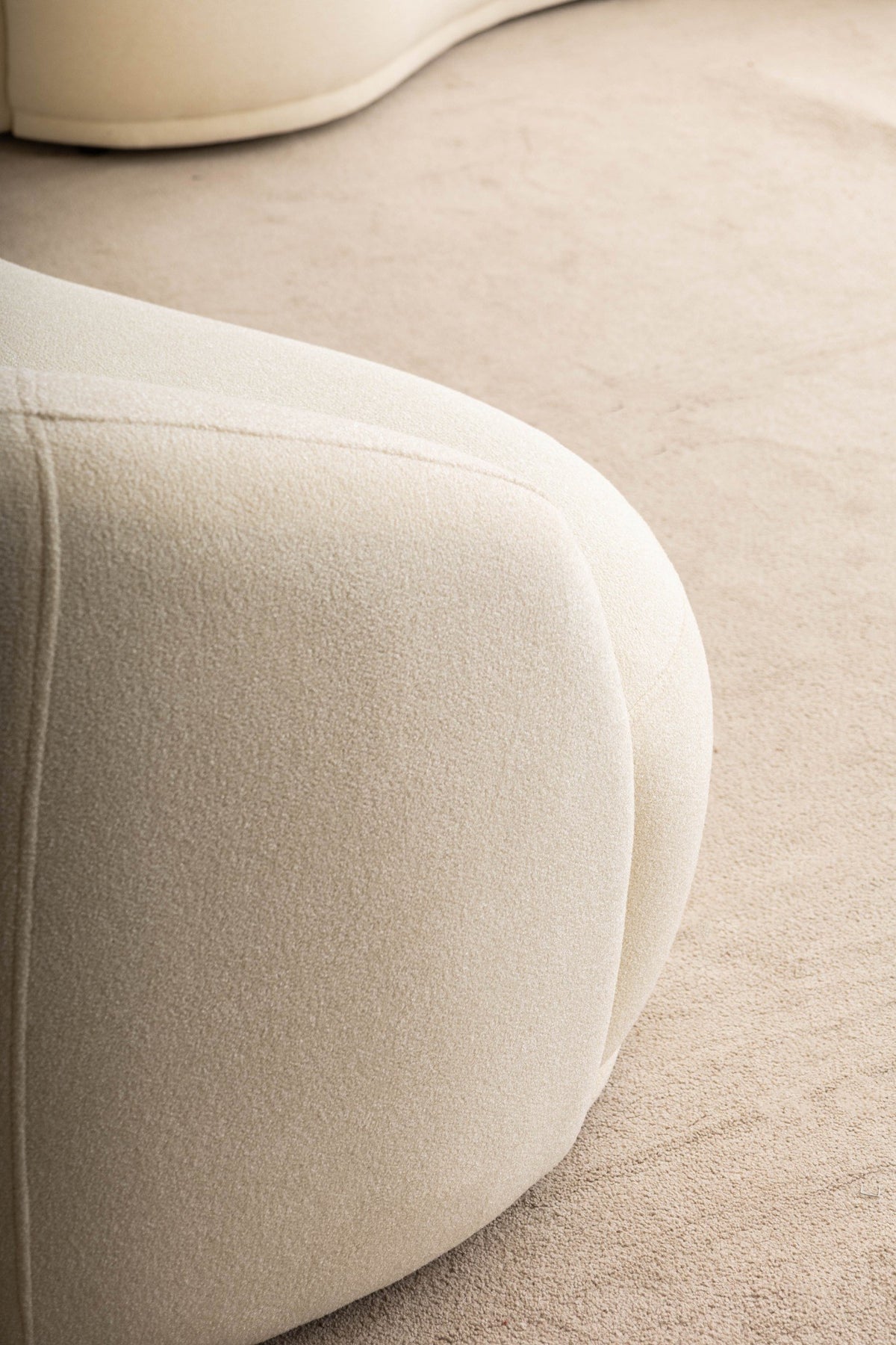 Sole Cream Boucle Chair