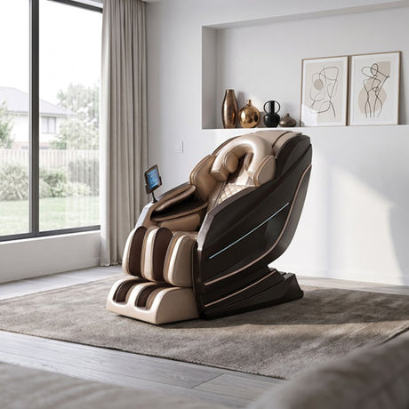 Restique Brown Massage Chair by Furniture of America at Eve Furniture