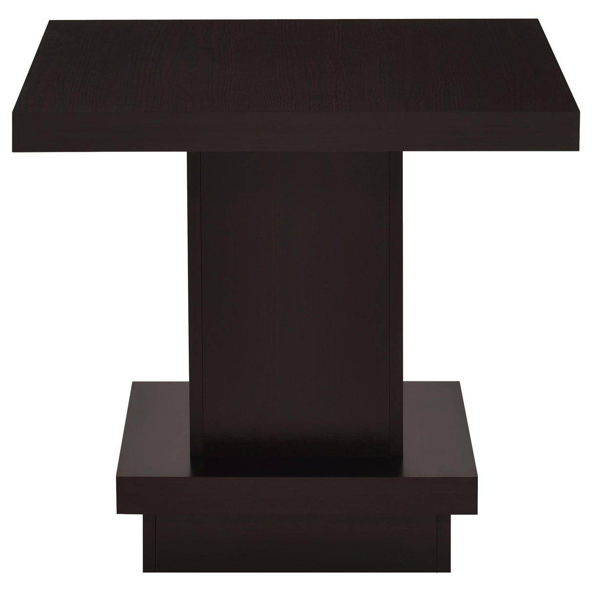 Reston Cappuccino 2-Piece Square Coffee and End Table Set by Coaster at Eve Furniture