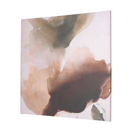 Restrained Beginnings by Ira Havuka a Hand Embellished Textured Canvas by Mercana at Eve Furniture