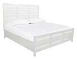 Retreat Slatted Platform Bed in Snowfall by Modus Furniture at Eve Furniture