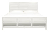 Retreat Slatted Platform Bed in Snowfall by Modus Furniture at Eve Furniture