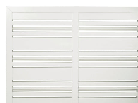 Retreat Slatted Platform Bed in Snowfall by Modus Furniture at Eve Furniture