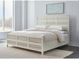 Retreat Slatted Platform Bed in Snowfall by Modus Furniture at Eve Furniture
