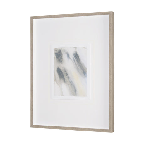 Retreating Tide I by Ira Havuka a Hand Embellished Framed Art Print Matted under Glass by Mercana at Eve Furniture