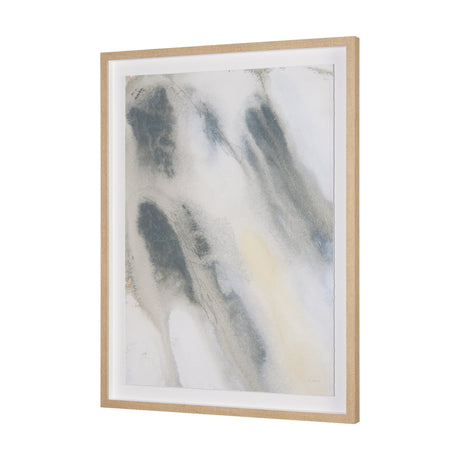 Retreating Tide I by Ira Havuka a Hand Embellished Framed Art Print Matted under Glass by Mercana at Eve Furniture