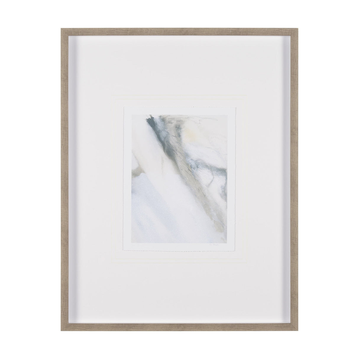 Retreating Tide II by Ira Havuka a Hand Embellished Framed Art Print Matted under Glass by Mercana at Eve Furniture