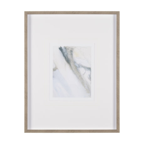 Retreating Tide II by Ira Havuka a Hand Embellished Framed Art Print Matted under Glass by Mercana at Eve Furniture