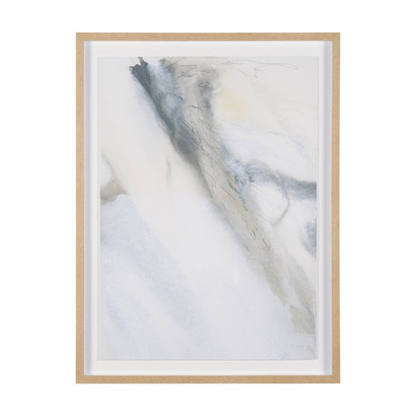 Retreating Tide II by Ira Havuka a Hand Embellished Framed Art Print Matted under Glass by Mercana at Eve Furniture