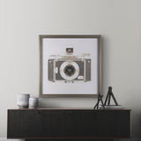 Retro Camera I by Mercana Studio a Hand Embellished Textured Framed Photo Art Print Matted under Gla by Mercana at Eve Furniture