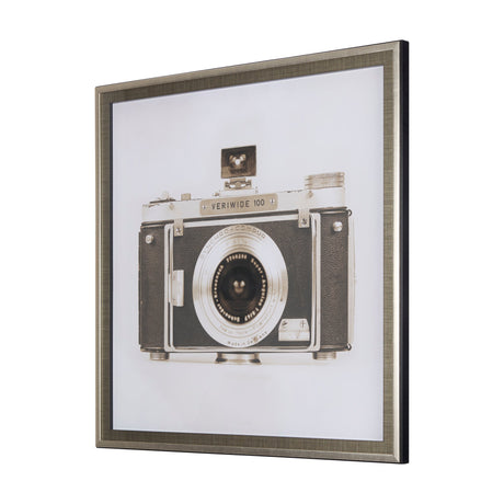 Retro Camera I by Mercana Studio a Hand Embellished Textured Framed Photo Art Print Matted under Gla by Mercana at Eve Furniture