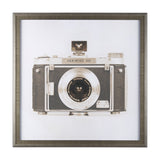 Retro Camera I by Mercana Studio a Hand Embellished Textured Framed Photo Art Print Matted under Gla by Mercana at Eve Furniture