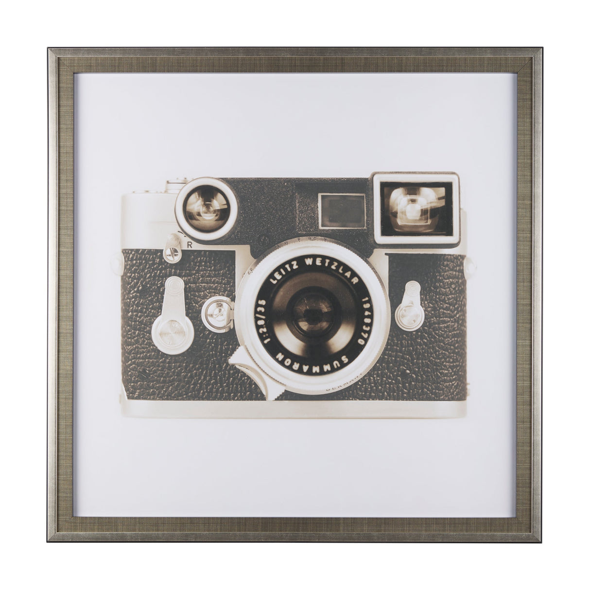 Retro Camera II by Mercana Studio a Hand Embellished Textured Framed Photo Art Print Matted under Gl by Mercana at Eve Furniture