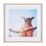 Retro Chihuahua by THE Studio a Framed Photo Art Print Matted under Glass by Mercana at Eve Furniture