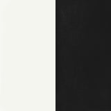 Retro Glossy White/Black 5-Piece Oval Dining Set by Coaster at Eve Furniture