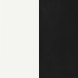 Retro Glossy White/Black 5-Piece Round Dining Set by Coaster at Eve Furniture