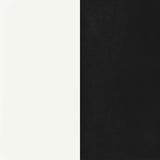 Retro Glossy White/Black 5-Piece Round Dining Set by Coaster at Eve Furniture