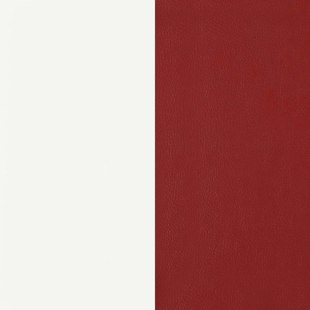 Retro Glossy White/Red 5-Piece Round Dining Set by Coaster at Eve Furniture