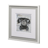 Retro Phone I by Ethan Harper a Framed Art Print Matted under Glass by Mercana at Eve Furniture