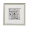 Retro Phone II by Ethan Harper a Framed Art Print Matted under Glass by Mercana at Eve Furniture